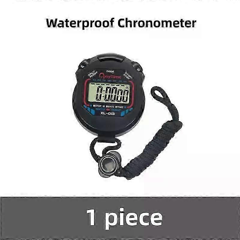Cronometru portabil rezistent la apă Cronometru de buzunar profesional Digital Sport Cronometru LCD Cronometru Cronometru Cronometru