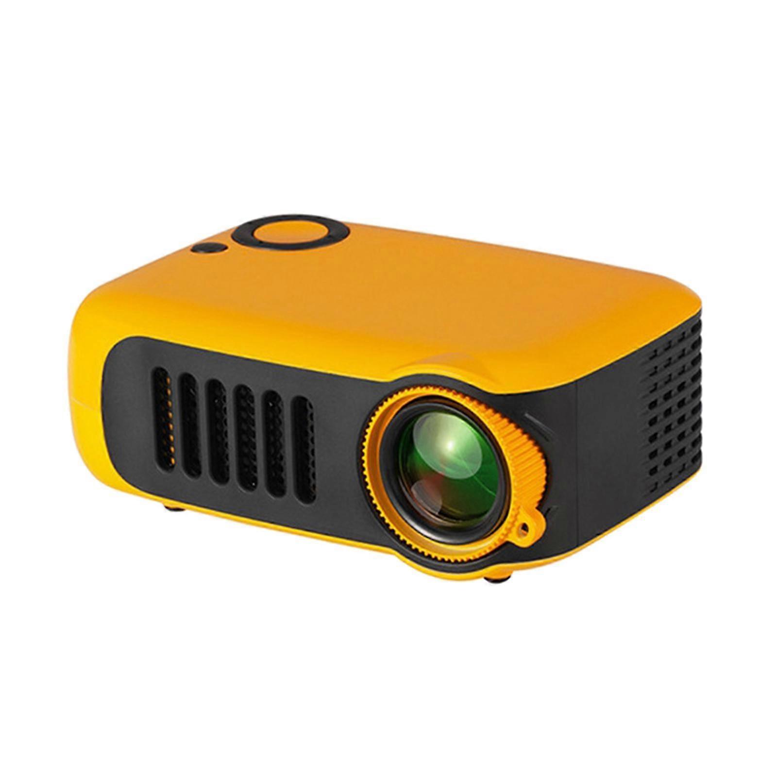 Portable Video Projector Movie Projector 110V Plug Compact for Travel