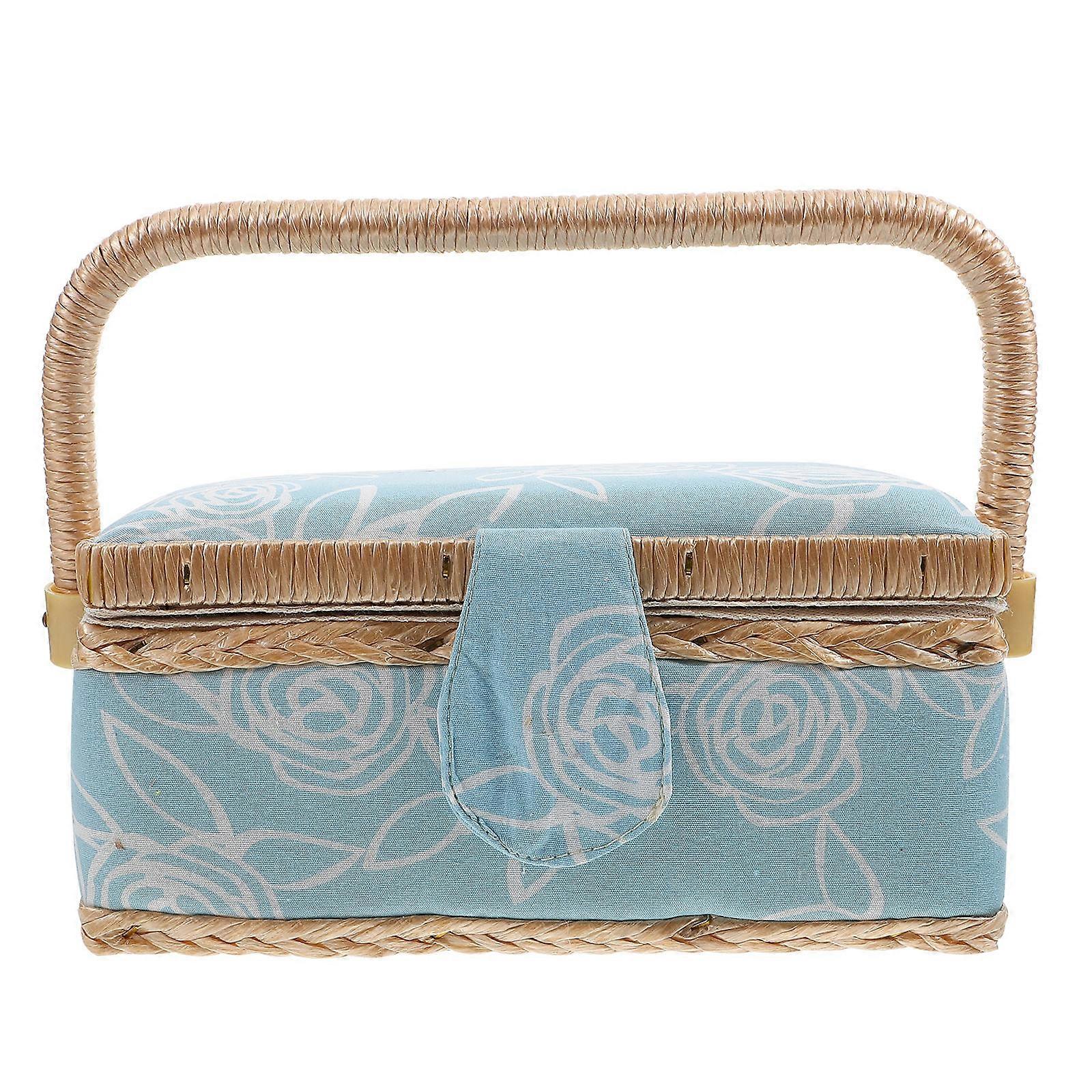 Sewing Tools Organizer Box Needle Thread Box Stitching Tool Storage Holder