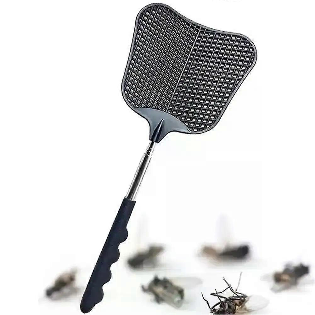Fly Swatters Telescopic Extendable Prevent Pest Mosquito Garden Adjustable Flapper Trap Retractable Tool Swatter Supplies F V9M9