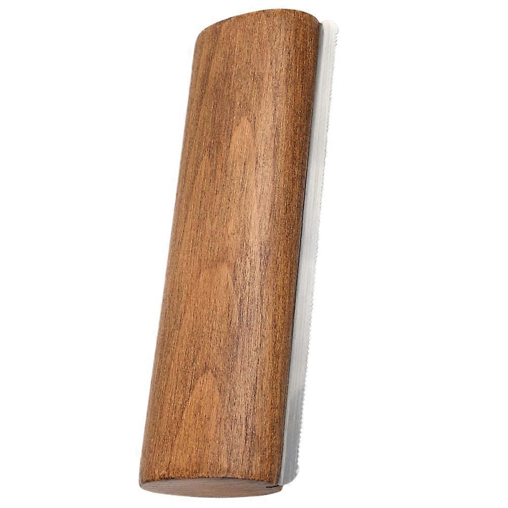 Ergonomic Metal Horse Grooming Brush for Efficient Deshedding – Comfortable Grip Tool for Cows and Livestock Grooming and Maintenance