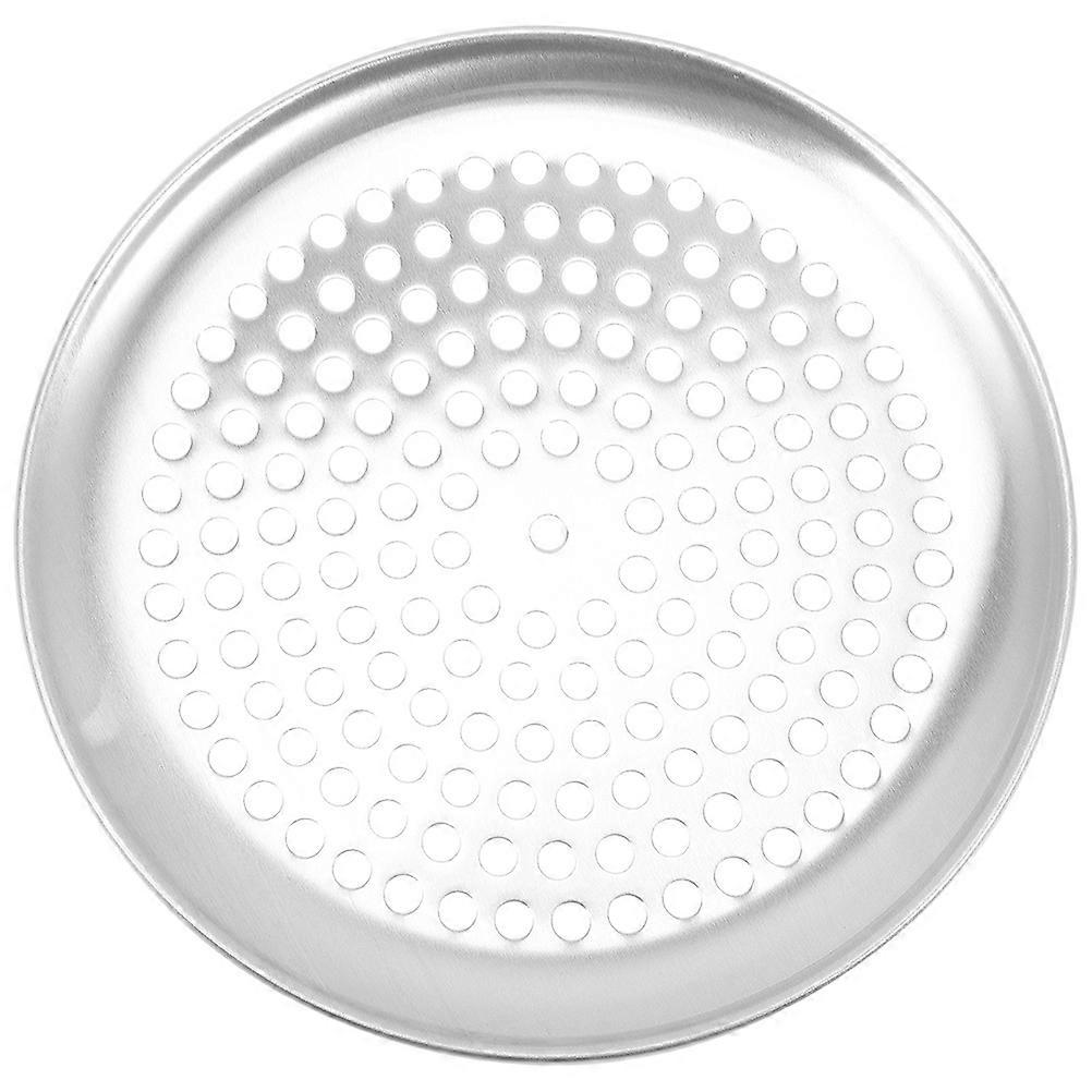 Perforated Aluminum Alloy Pizza Pan, Wear Resistant Baking Tray for Oven Use, Crispy Pastry, Pizza, and Cake, Ideal for Home and Restaurant