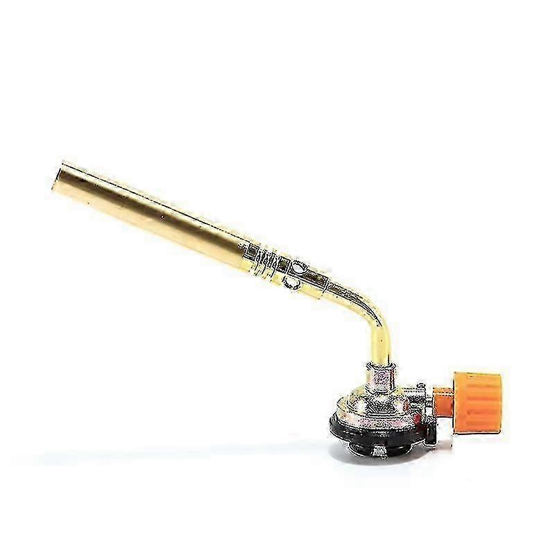 2025 Gas Torch Flame Torch Head Flamethrower Burner Butane Gas Blow Torch Hand Ignition Torch For Camping Cooking Picnic Heating Bbq Picnic Supplies B