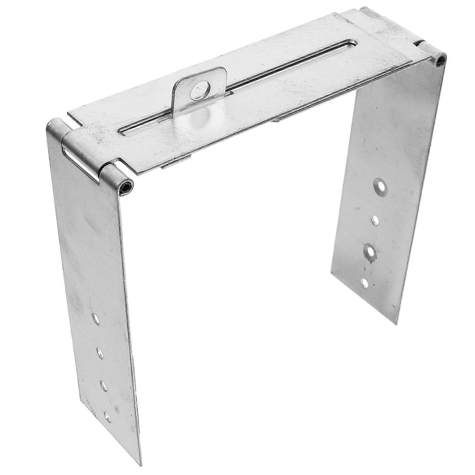 Anti Theft Security Lock For Electromobile Battery Portable Safety Lock For Electric Bicycle Owners Silver 15 50X15 00X4 90Cm 1Pcs