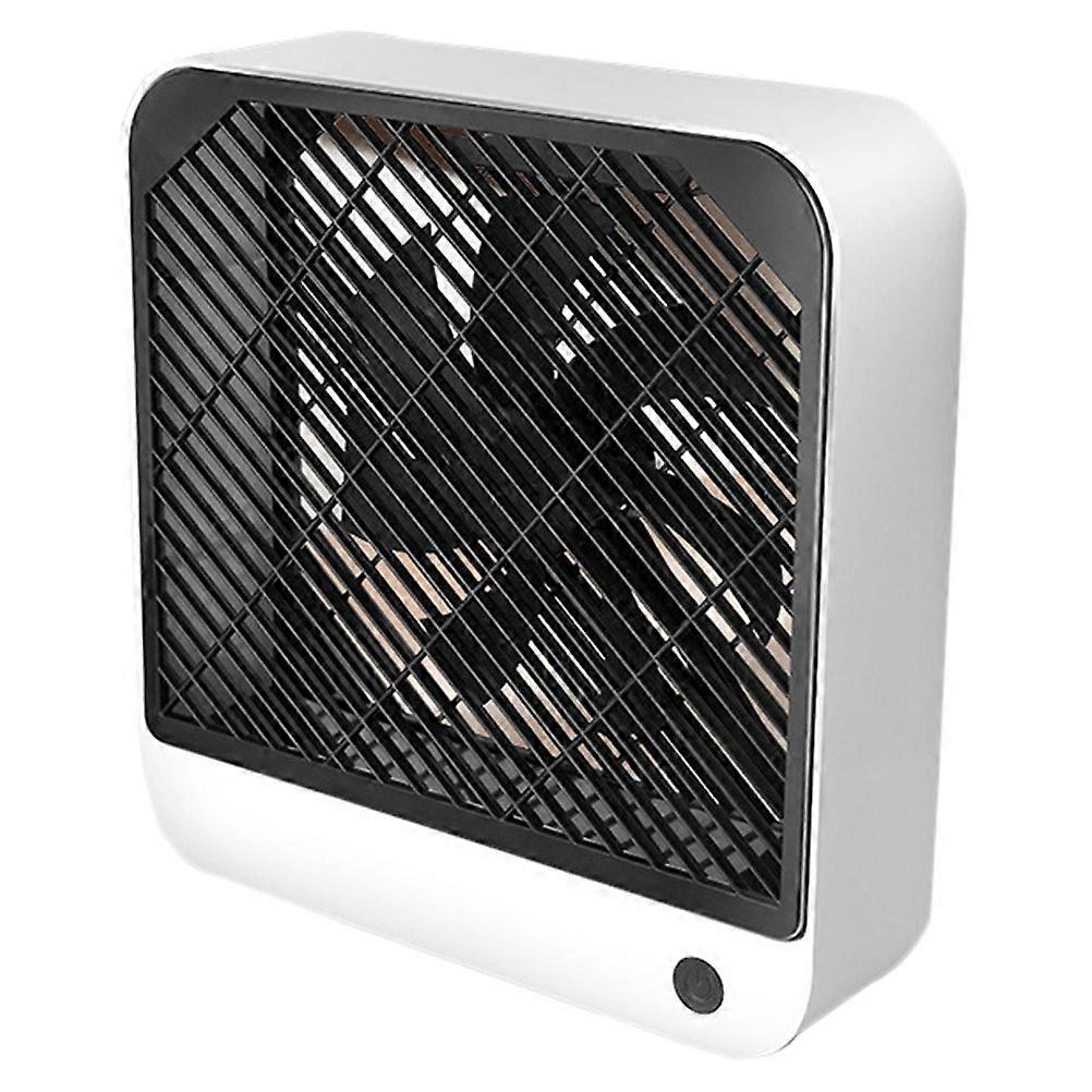 Desk Fan Usb Fans For Desk Quiet Modern Design For Dormitory Cooling White 22.5x22x6cm 1Pc