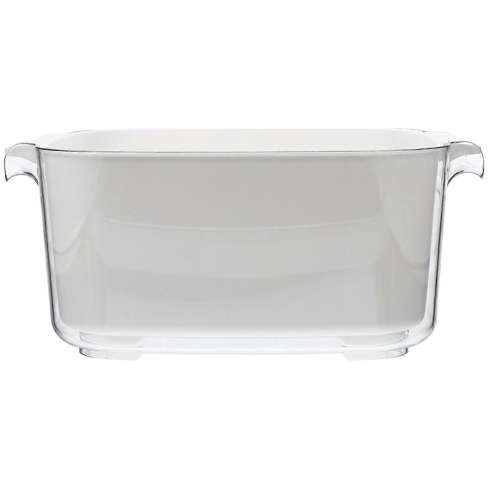 Fruit Daily Use Draining Basket Reusable Washing For Kitchen 28.7X25.8X12CM Water Filtering 1Set
