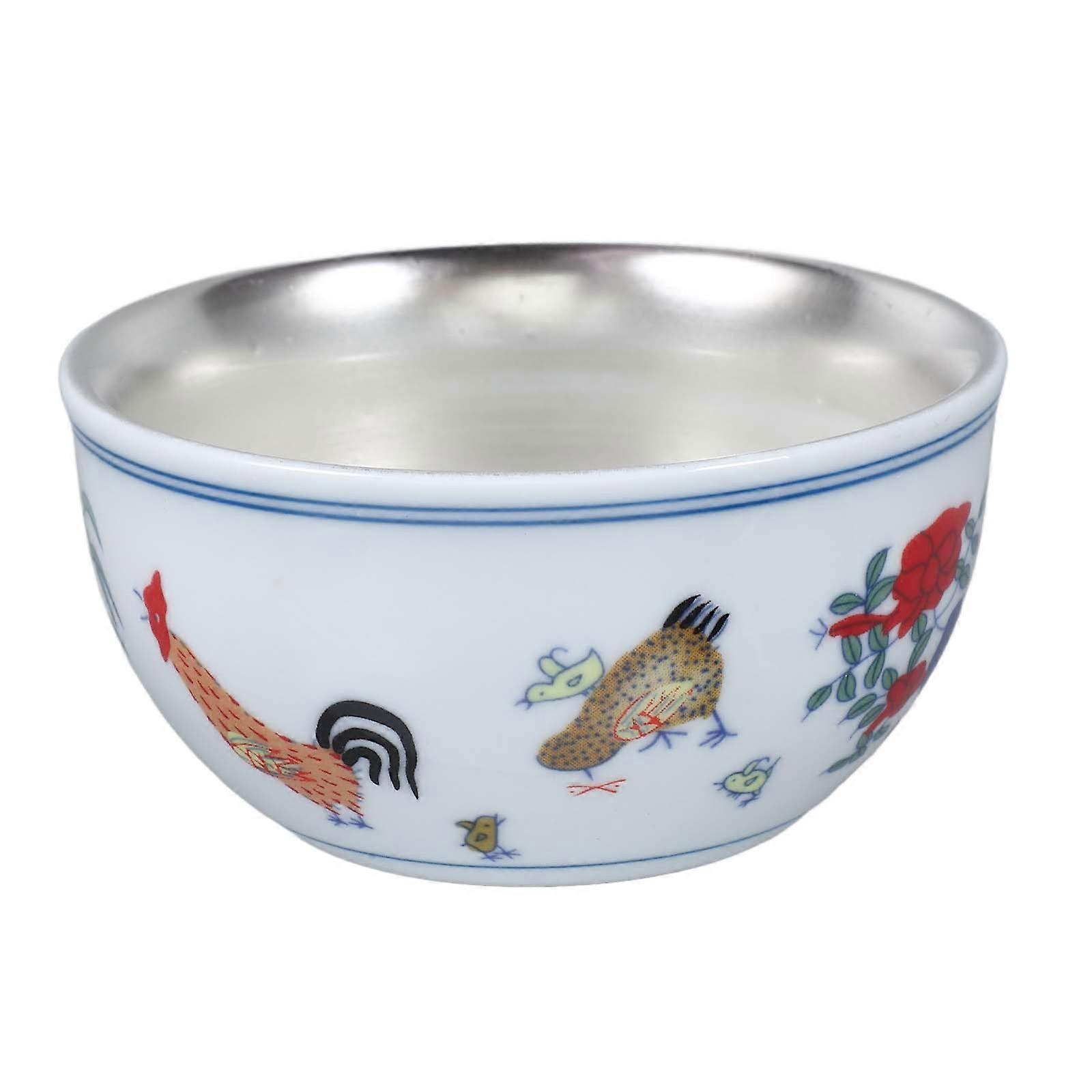 Here's a refined and engaging product description for your **Creative Chinese Tea Cup Large Delicate Patterned Teacup**:
### π΅ **Creative