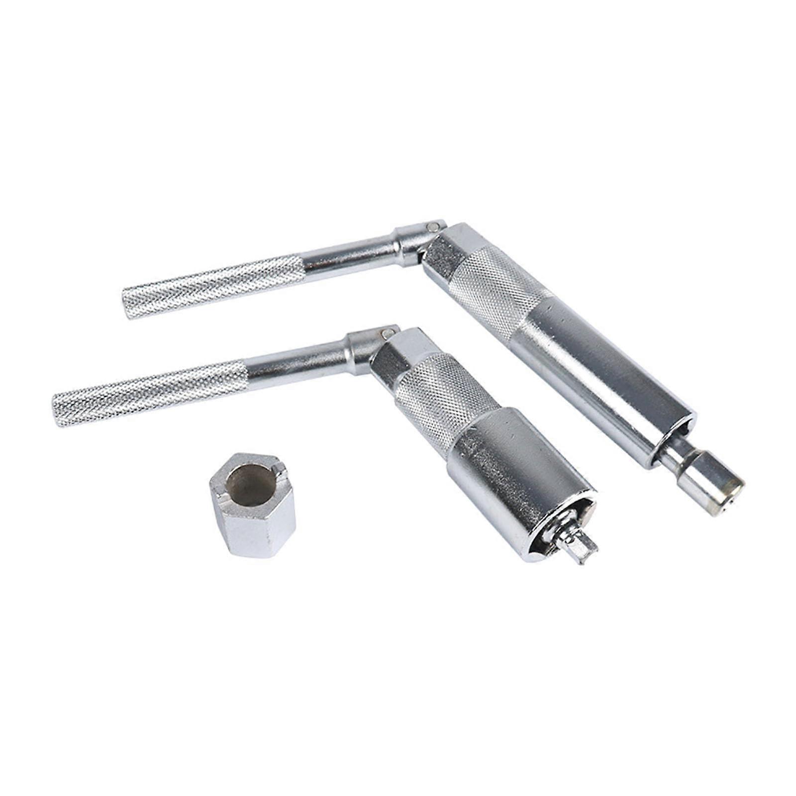 Auto car Heck rear Stoßdämpfer shock absorber Sechskant hexagon Buchse socket Entfernung distance Werkzeug tool