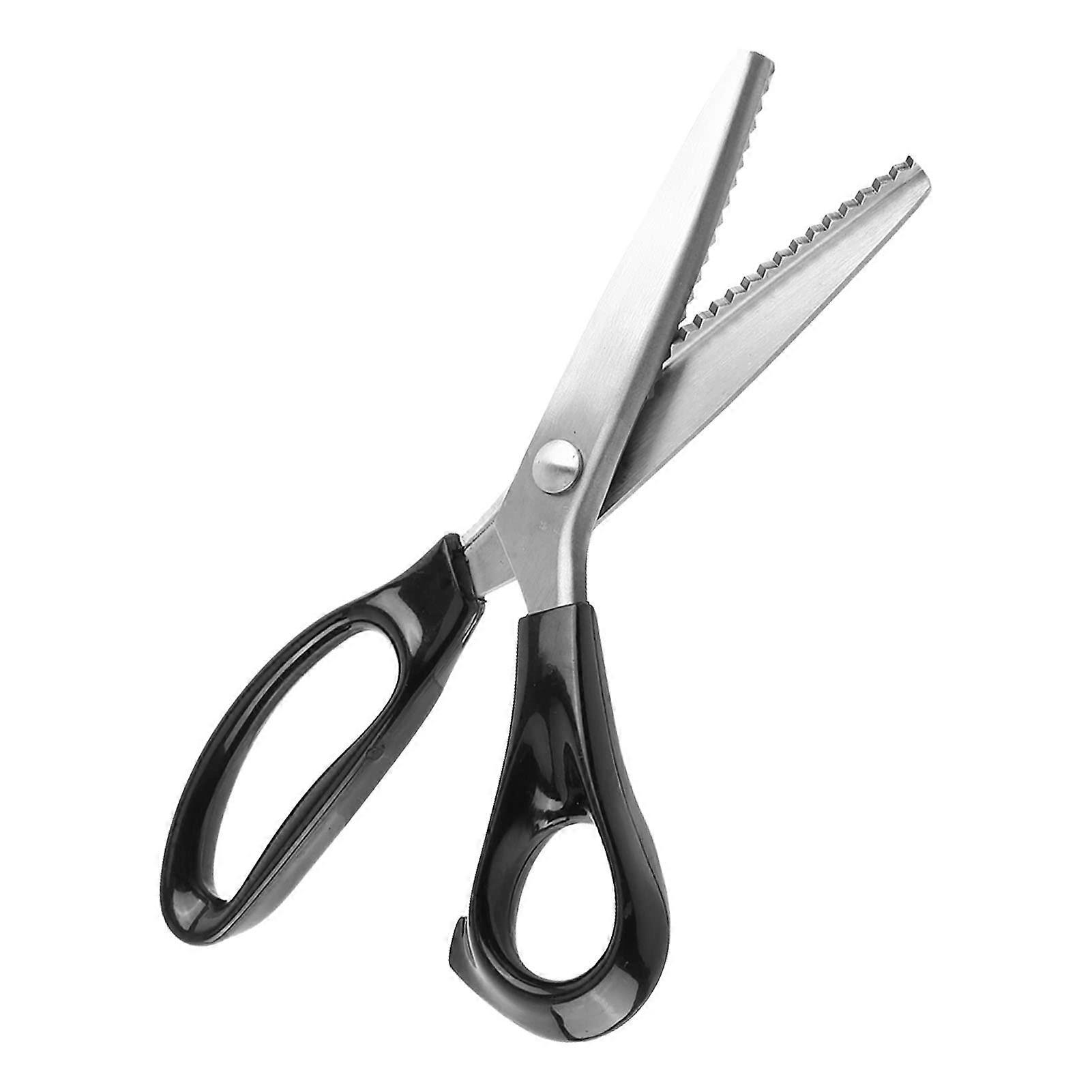 Strong and Sharp Pinking Shears, Pinking Shears, Scissors for Fabric, Serrated and Scalloped Scissors, Fabric, 3 mm, 5 mm, 7 mm (4 mm) 4mm