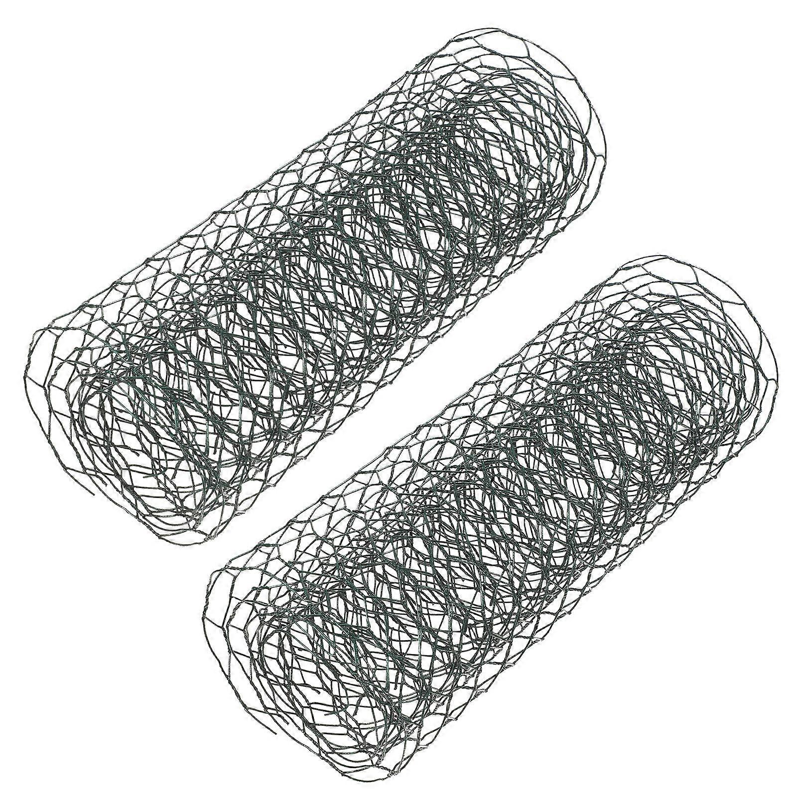 Floral Wire Netting Supply Chicken Wire Netting Craft Enthusiasts Galvanized Iron Material 240.00X30.00X0.20cm Minimalist Style 1 Roll