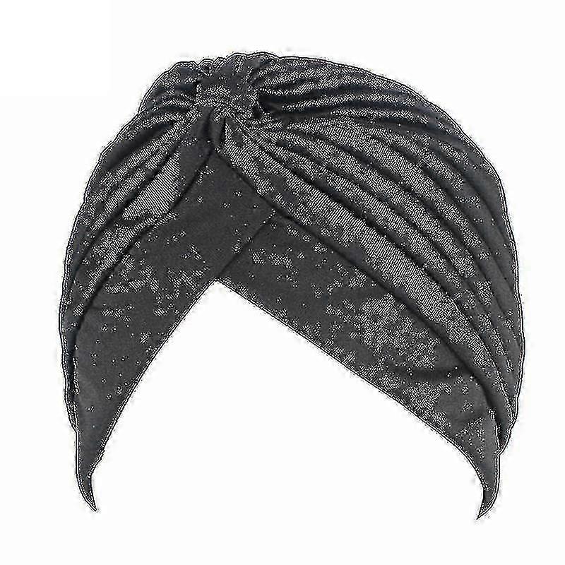 Femei solid Turban Hat Cap Wrap Beanie Cap Headwear