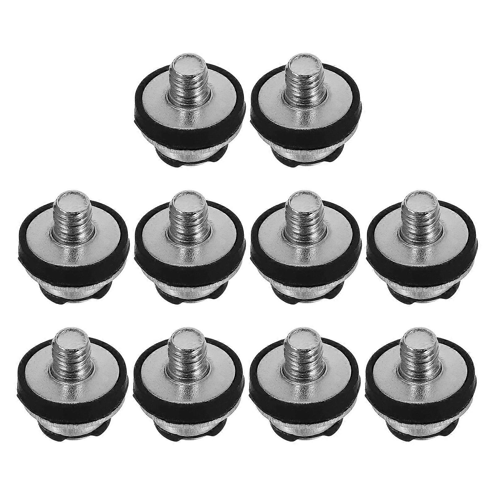 Electronics Repair Screws Mini Computer Screws for Servers Workstations with Shock Absorption Galvanized Iron 10Pcs