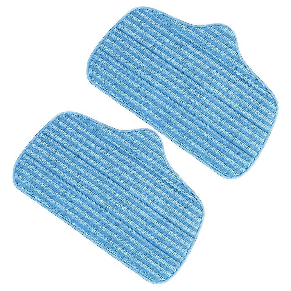 Fiber Cloth Pad Replacement Mop Accessories Floor Cleaning Reusable 2Pcs