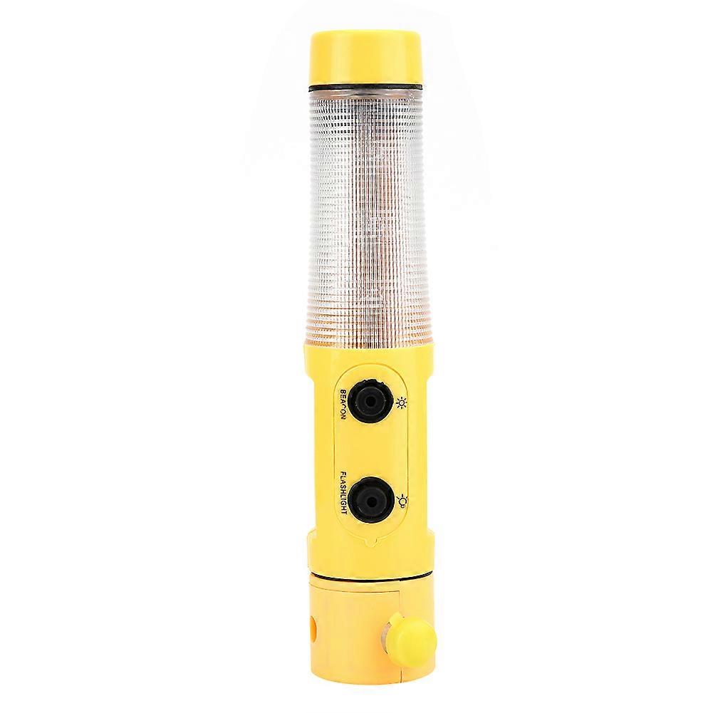 4 in 1 Emergency Escape Safety Hammer, Window Breaker, Seat Belt Cutter, Flashlight, Warning Light
