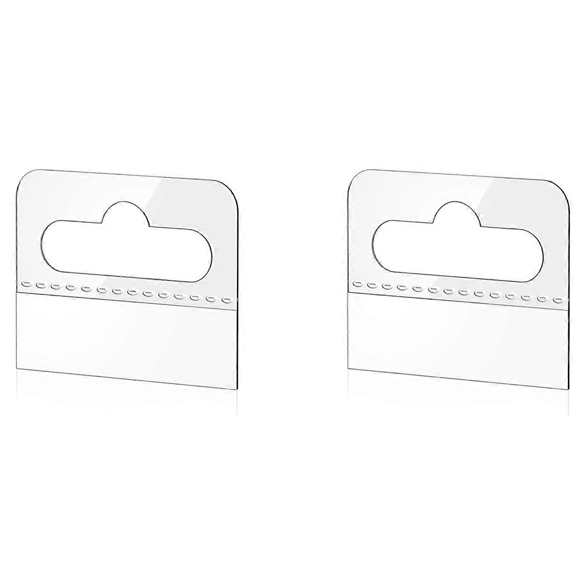 Hang Tabs, 200 Pcs Clear Sticky Hanging Tabs