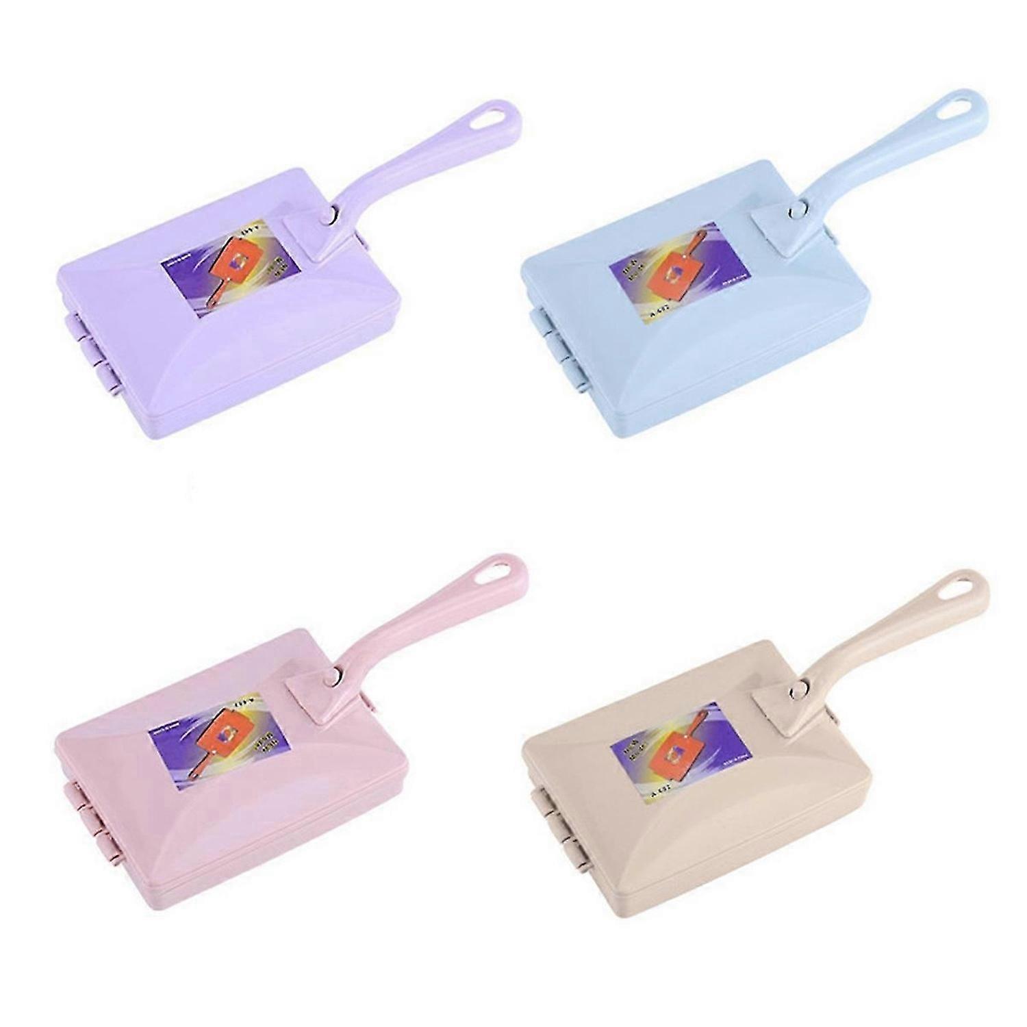 4PC Carpet C bs Table Brush Manual C b Cleaner Handheld Double Roller Sweepers for Home Bedroom