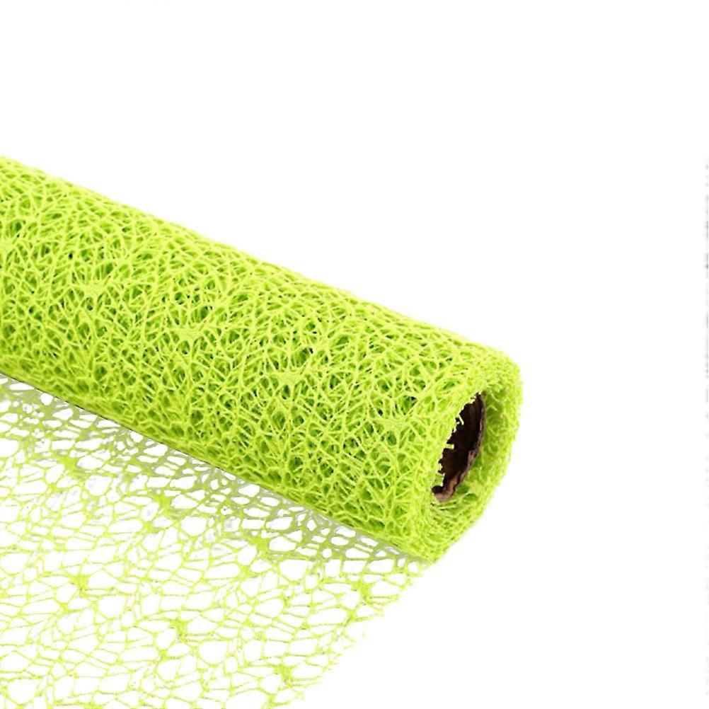 Floral Wire Netting Green present Wrapping 450*50*0.01cm 1Set