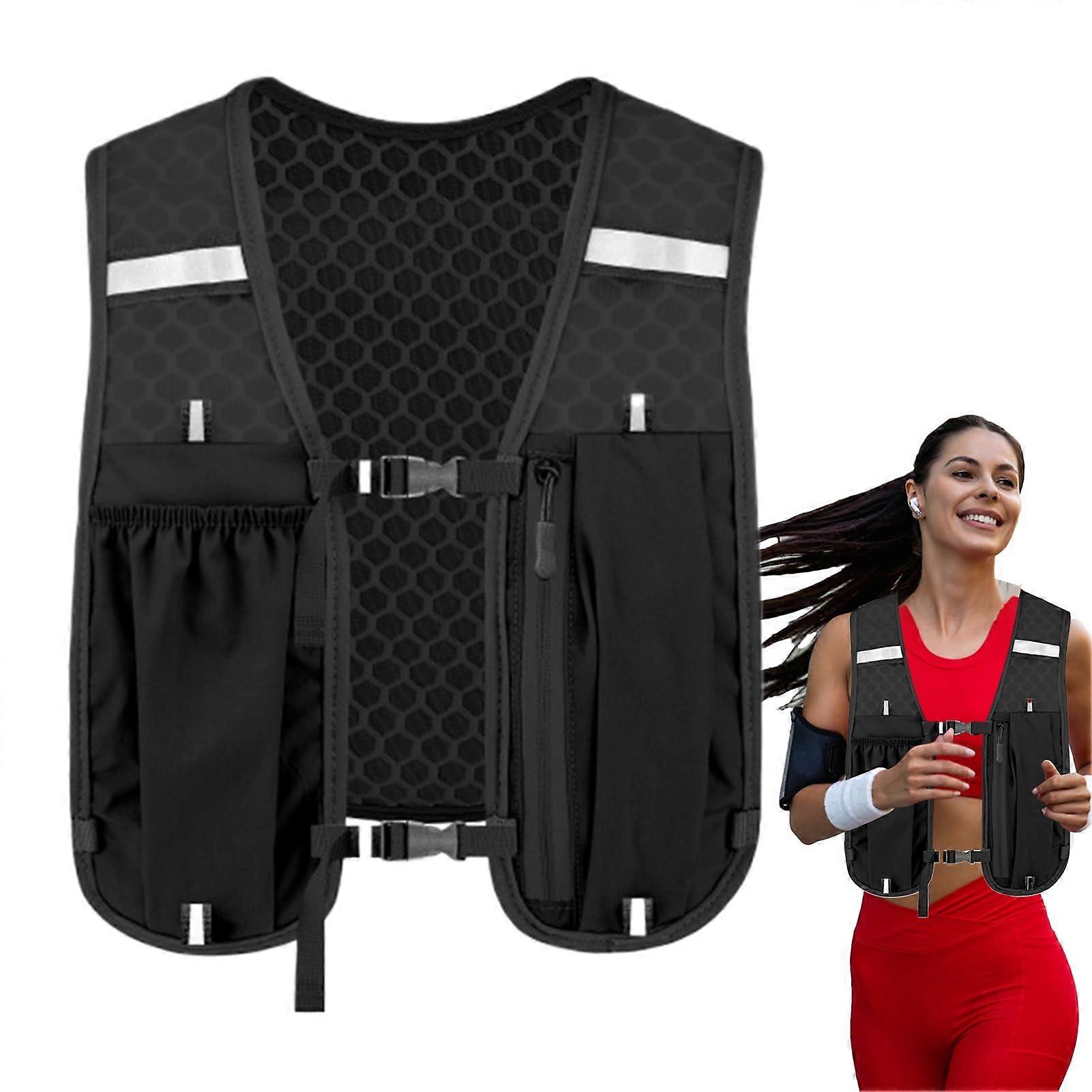 Hydration Vest for Running Women, Flowing Water Vest, Flowing Water Backpack With Multiple Pockets