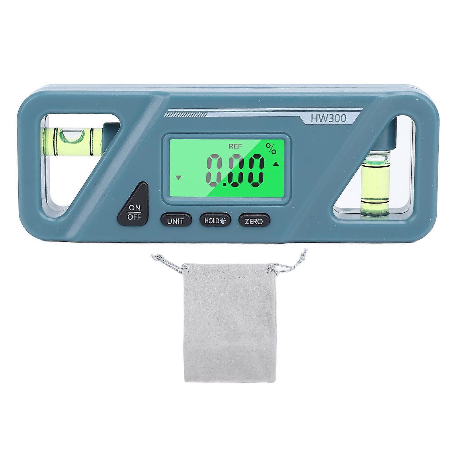 Digital angle gauge LCD backlight display magnetic adsorption