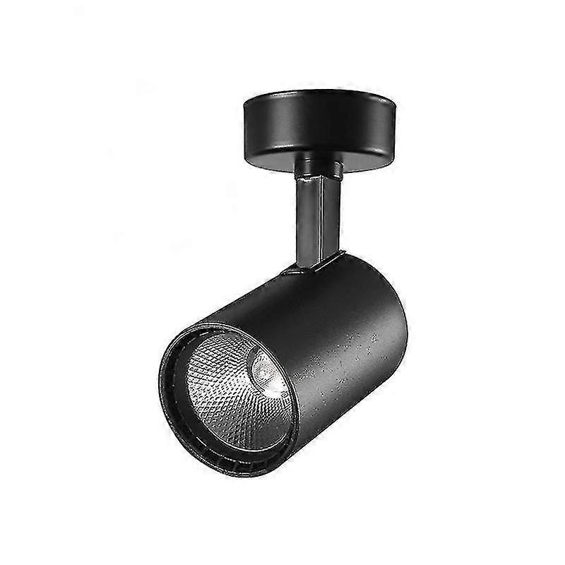 Adjustable Black-Matt Indoor Swiveling Ceiling Spotlight
