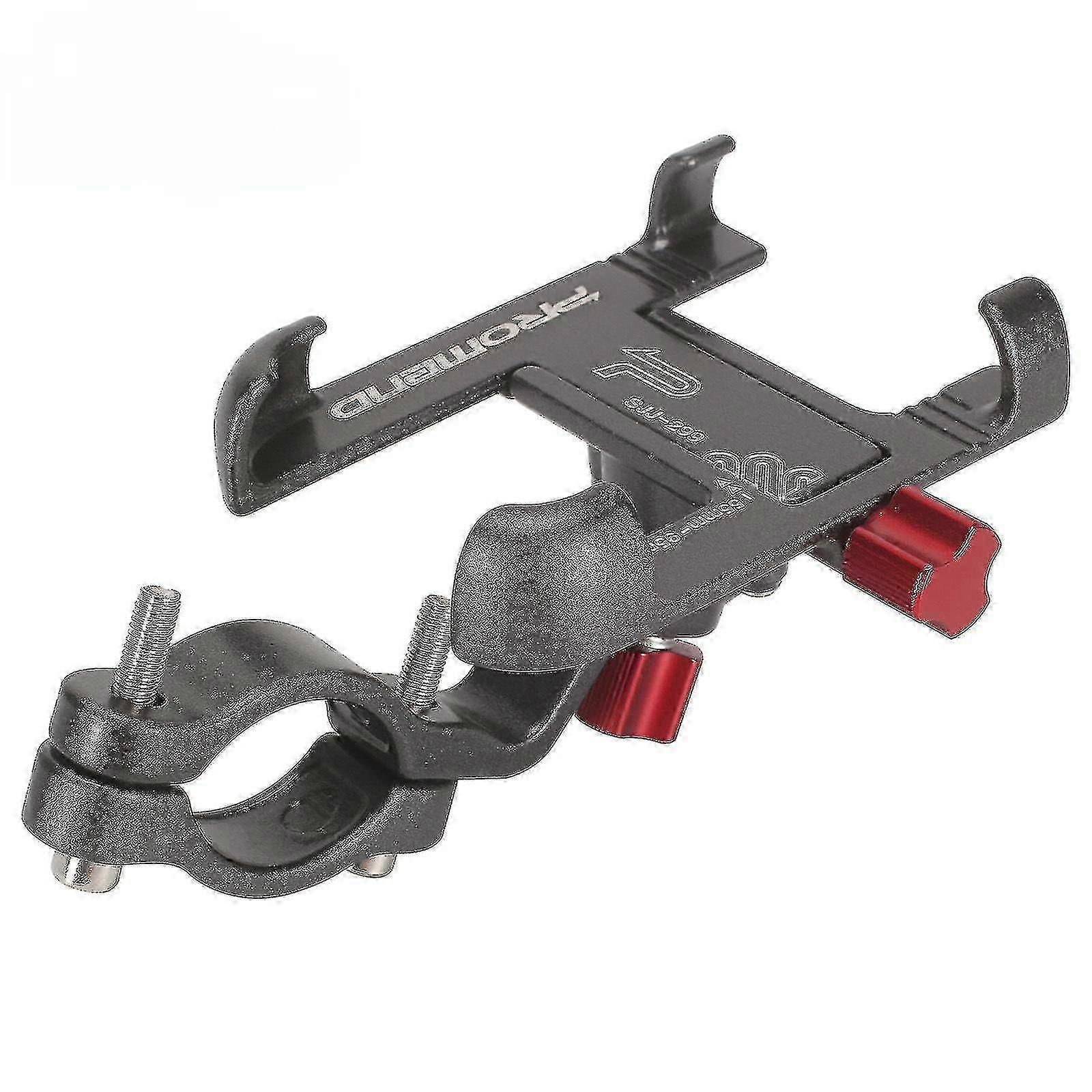 Adjustable Aluminum Alloy Mobile Phone Holder for Bikes with 360 Degree Rotation