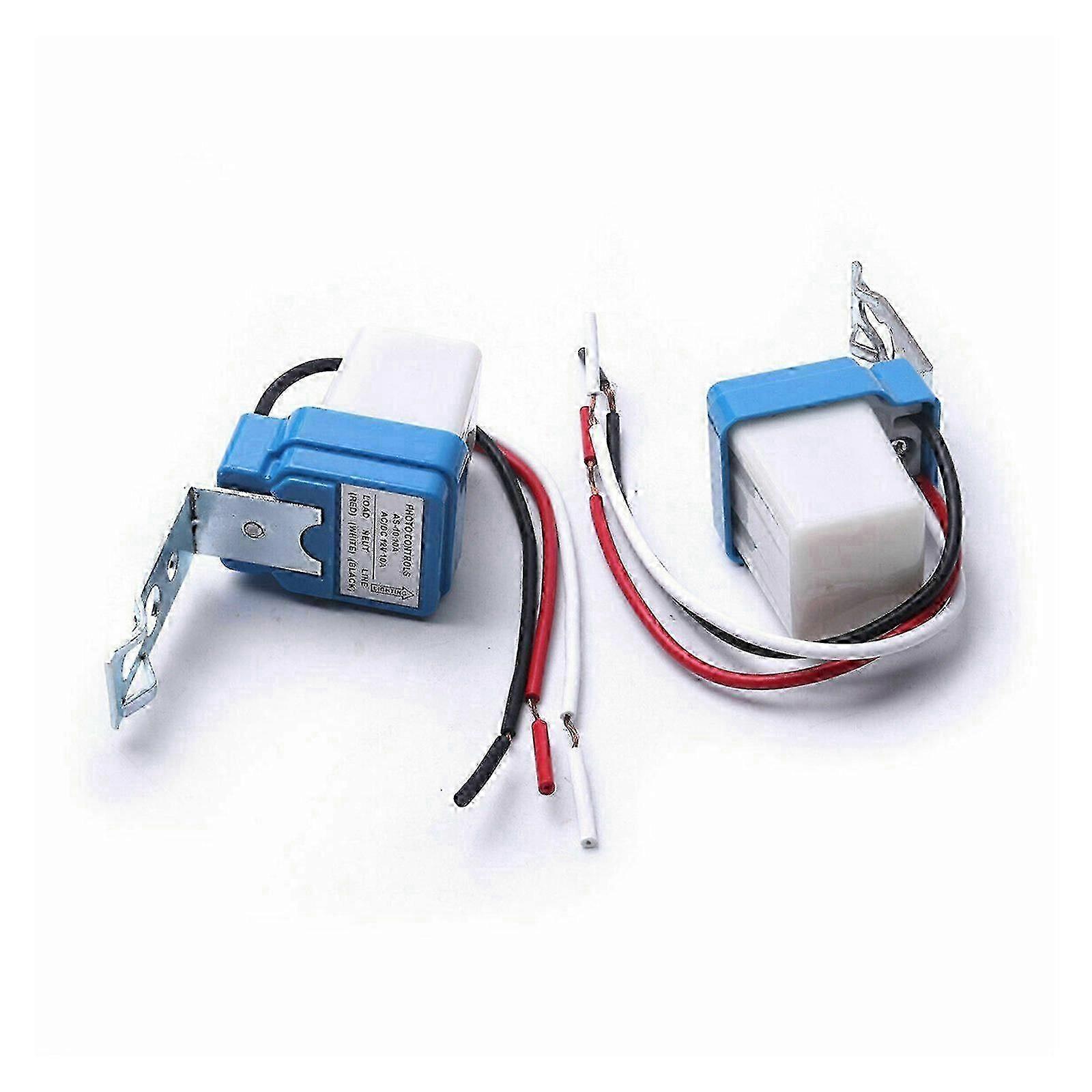 12V 24V Dusk to Dawn Automatic Photocell Light Sensor Detector Switch Accessory