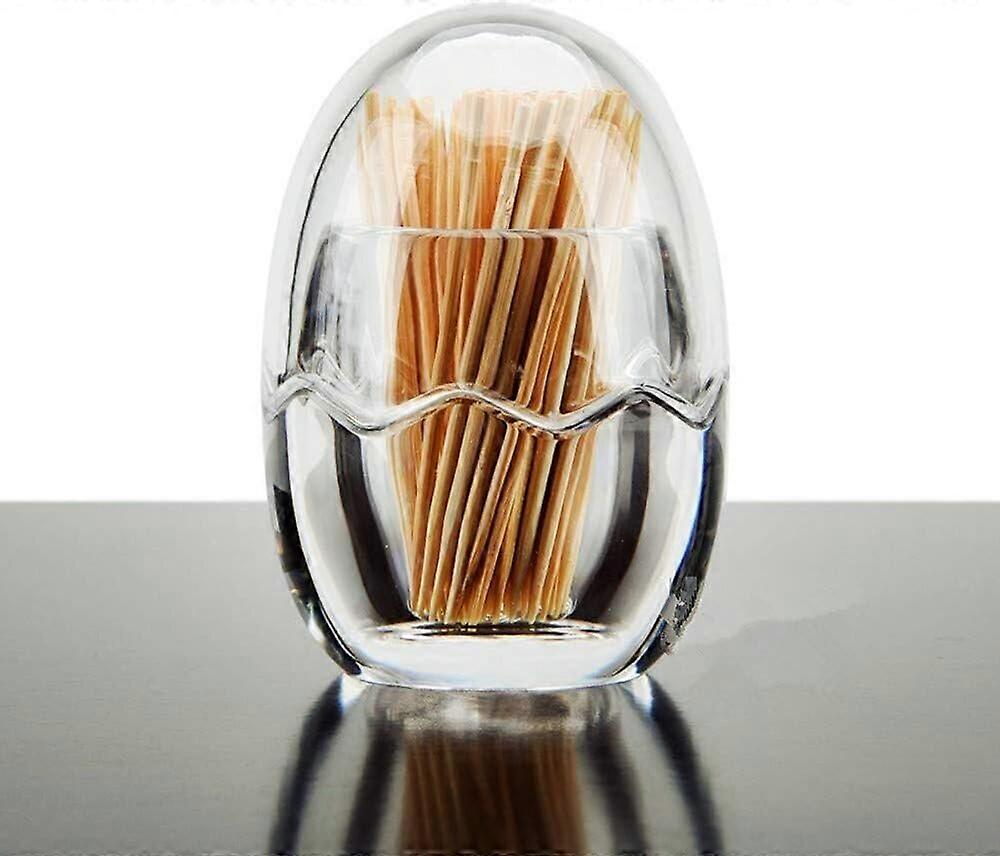Acrylic toothpick holder crystal toothpick dispenser bucket