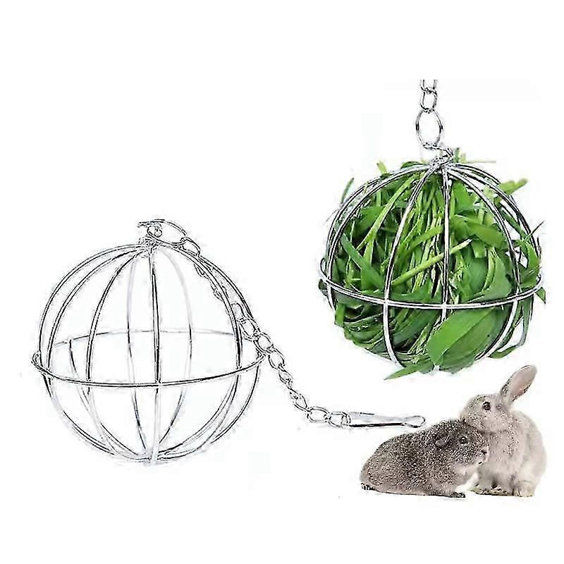 Κουνέλι Ινδικό χοιρίδιο Grass Ball Pet Feeder Multipurpose Hay Ball Hanging Ball Feeder Toy Feeding Supplies για το κουνέλι τσιντσιλά