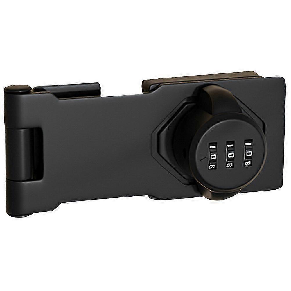 1 Set Cabinet Door Combination Lock Anti-theft Drawer Lock Double Open Cabinet Lock