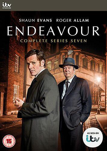Endeavour Complete Series Seven DVD (2020) Shaun Evans cert 15 2 discs - Region 2