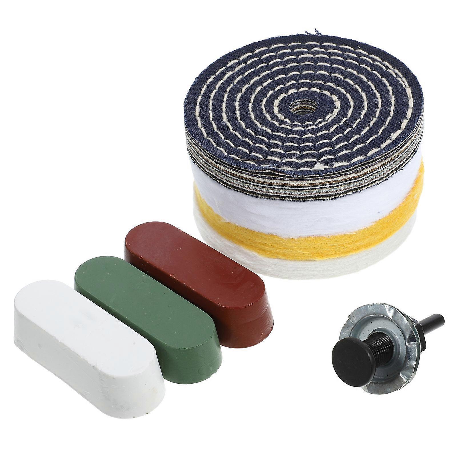 Polishing Wheel Kits Cloth Metal Polishing Tool 1 Set