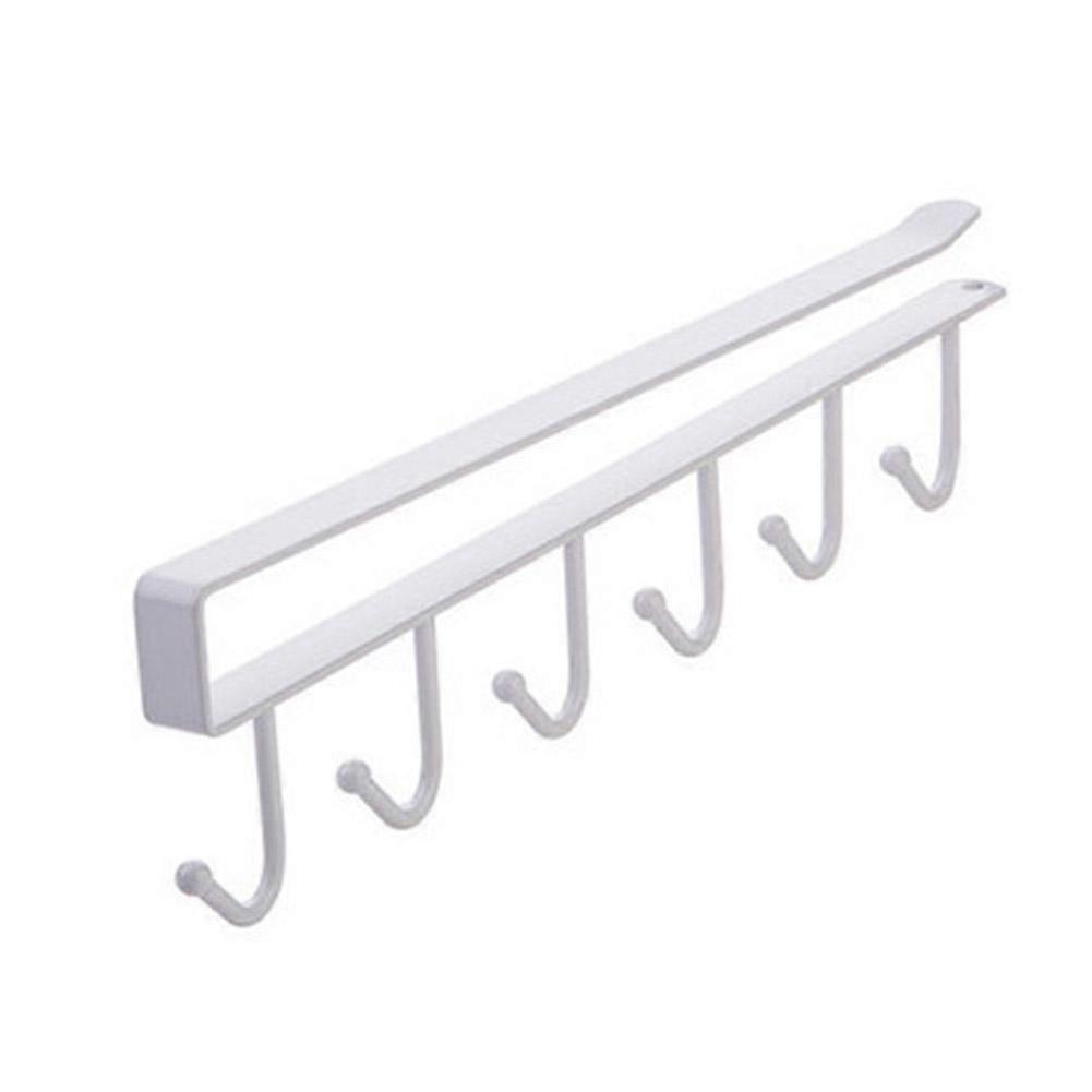 Under Shelf Coffee Cup Mug Holders Hanger Storage Rack Hooks Kitchen> W9C0 E3U0