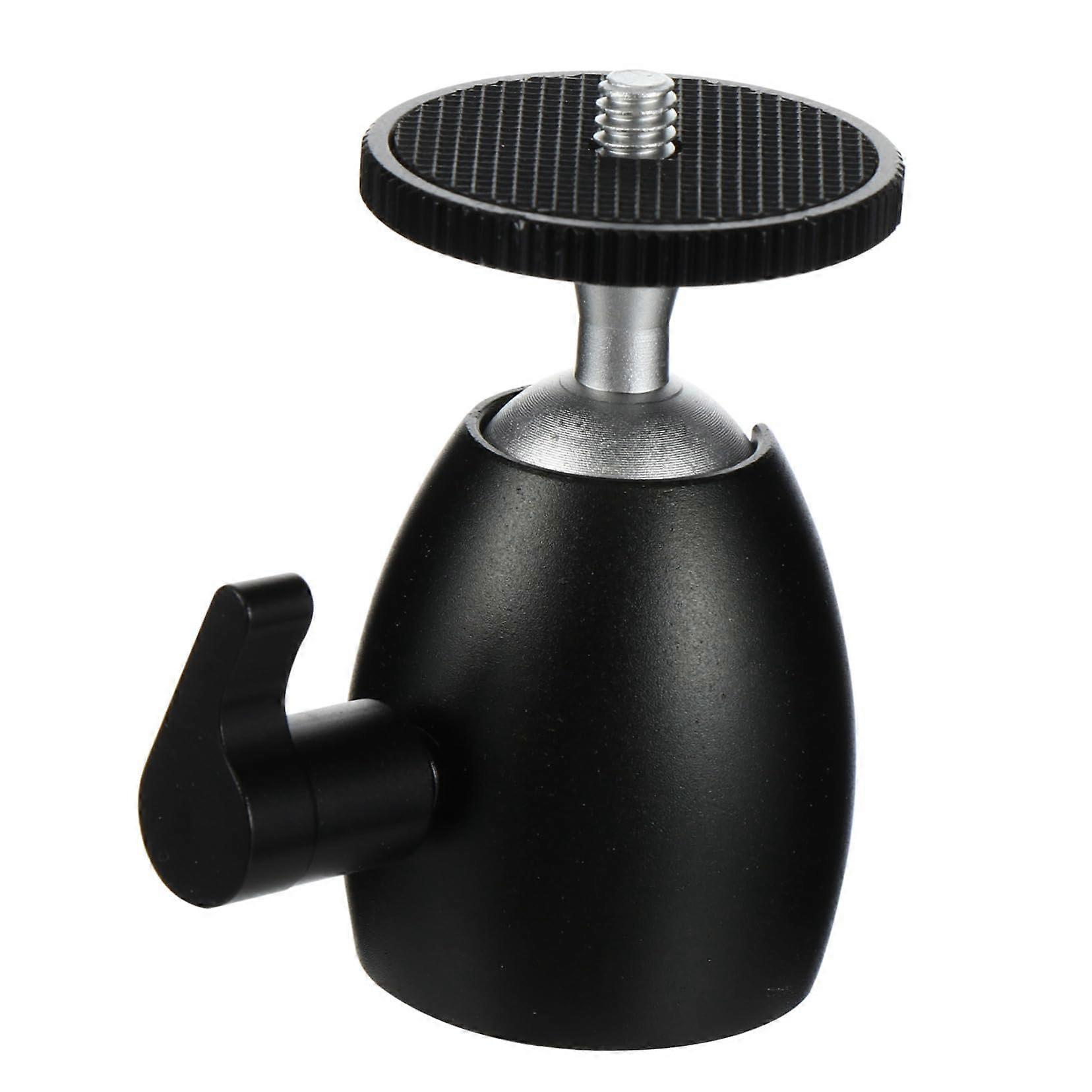 Ball Head Tripod Mount with Thread, 2 Pieces, Compatible with Light Stands, Versatile Aluminum Design