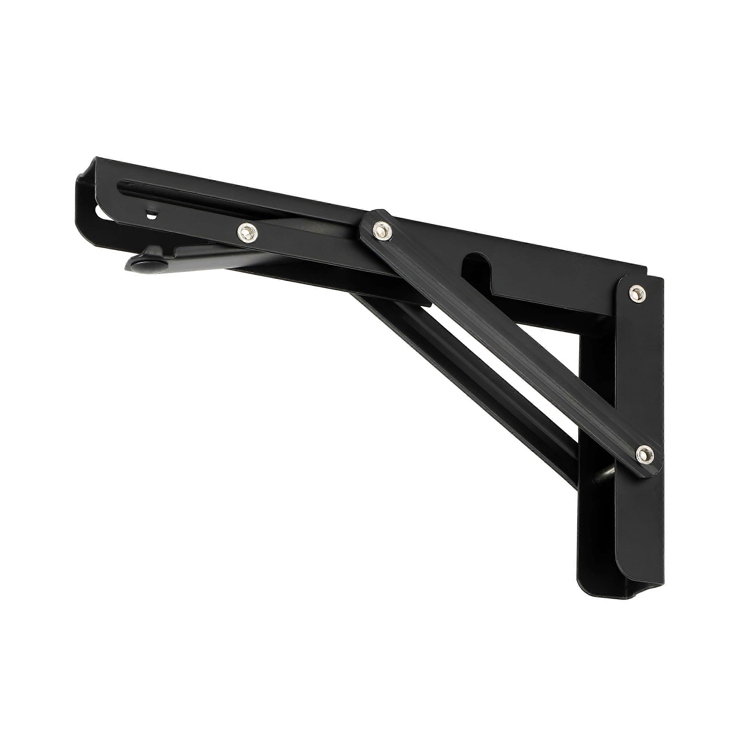 TMY 2 x Folding Console Heavy Duty Folding Hinge 450 mm 90 Degree Folding Table Wall Mounting