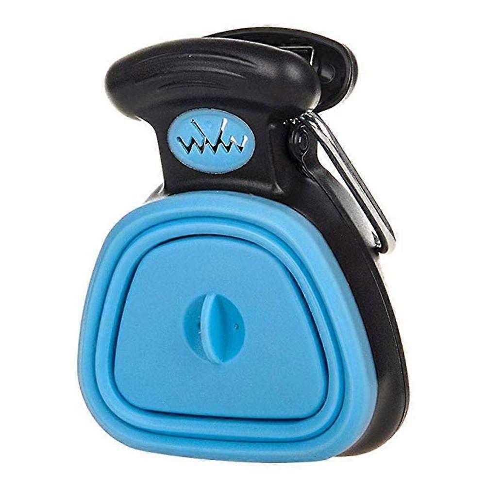 Folding Portable Dog Poop Grabber with Handle, Durable Poop Scooper Pliers and Waste Bags for Efficient Waste Management
