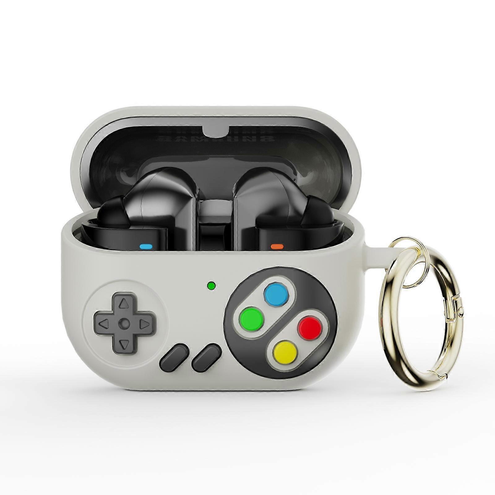 Retro Game Console Style Earphone Silicone Protective Case For Samsung Galaxy Buds3 / Buds3 Pro