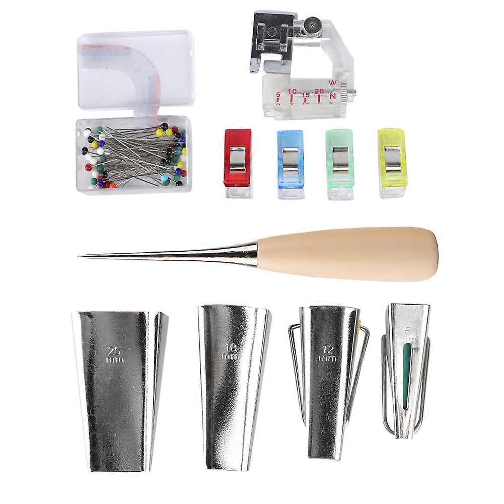 Premium Durable DIY Leather Bias Tape Maker Set for Domestic Use