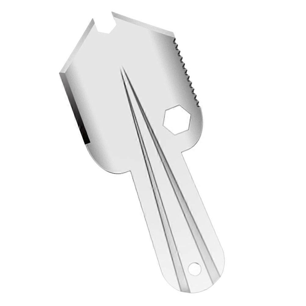 Durable Steel Gardening for Home Use with Silver Color Lightweight and Portable Design 7.5 Inches