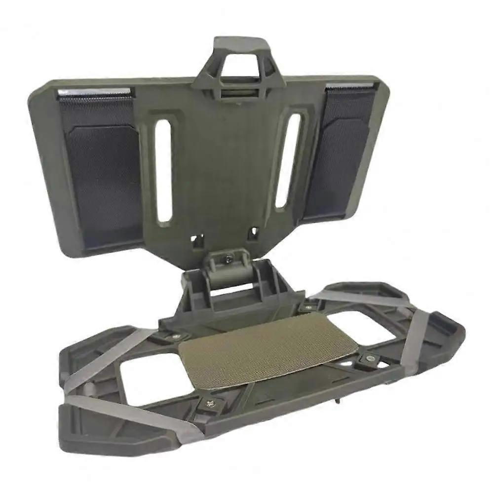 MOLLE-Mounted Foldable Phone Holder Chest Front Vest Attachment Phone Navigation Mount Board - Army 