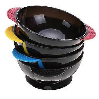 4 Pcs Hair Color Bowl Set - 16.5x16.5cm Hair Tint Bowls for Hair Care