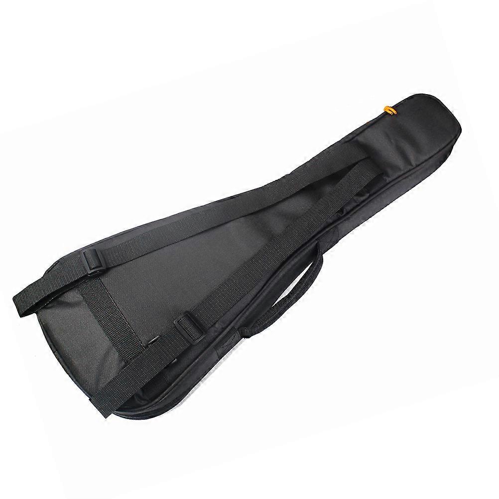 Black Guitar Bag with Thickened Pad and Pockets for Storage 26 Inch