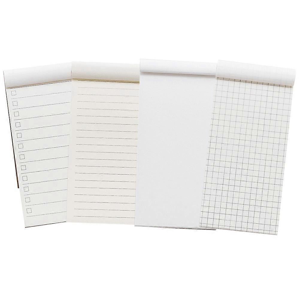 Compact White Paper Memo Pads with To Do List Planner Perfect for Noting in Office or School 8 Pcs