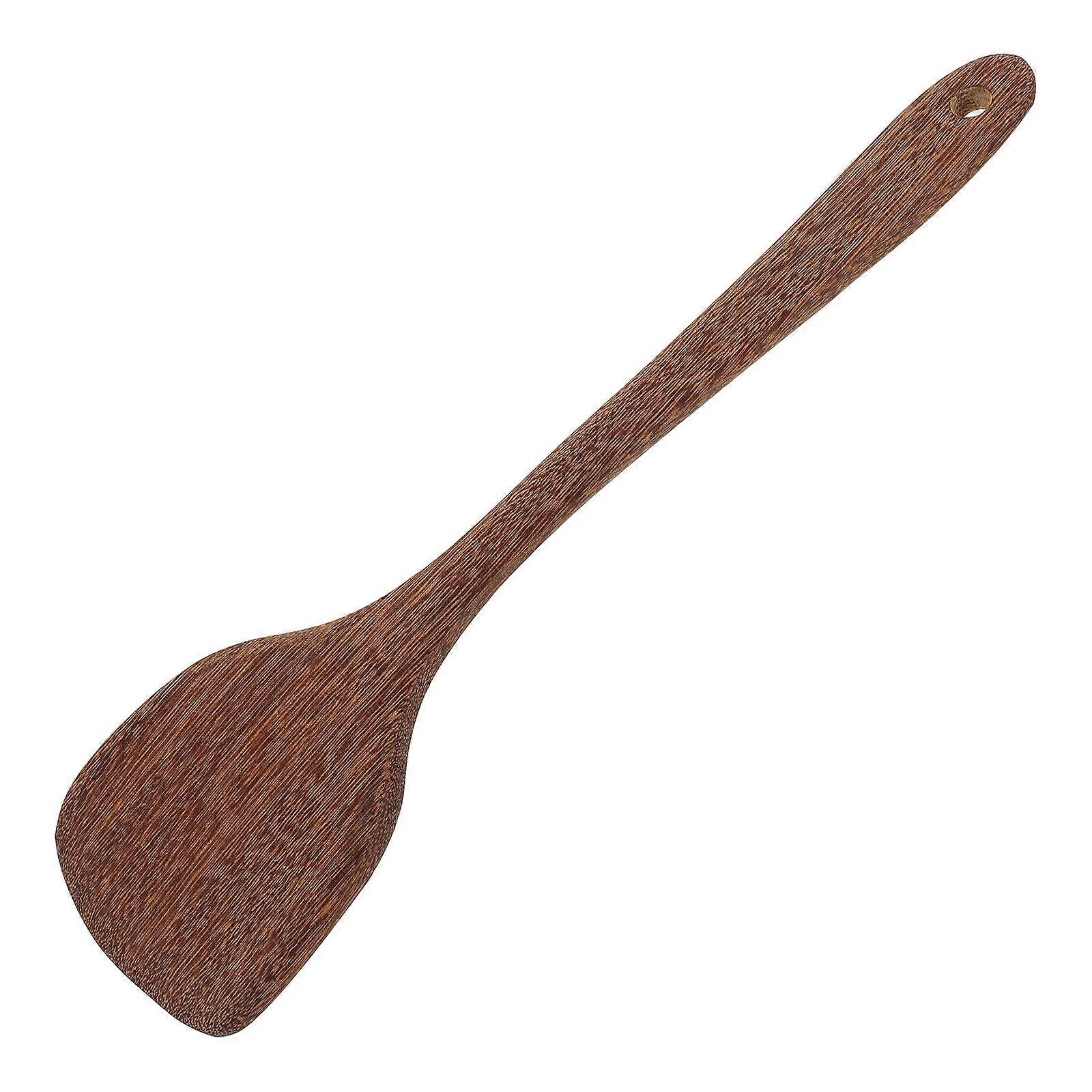 Wooden Wok Spatula Multi Use Cooking Utensil for Stirring, Flipping, and Serving – Non Stick Cookware Compatible, Long Turner for Kitchen and Outdoor