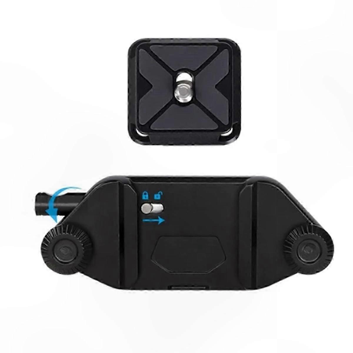 Black Quick-Hanging Buckle for Micro-Single Devices