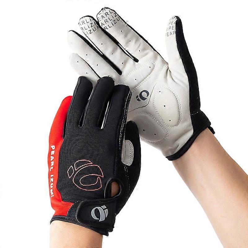 Gants de doigt longueur riz en un mot | Coupe-vent, résistant à l’usure et absorbant les chocs en silicone | Tailles M/L | Gants de cyclisme d’automne et d’hiver