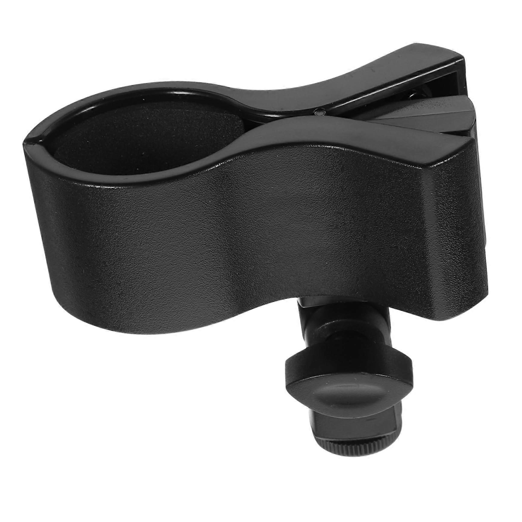 Mic Clip Adjustable Microphone Stand for Handheld Microphones, Lightweight and Portable for Studio and Stage Use