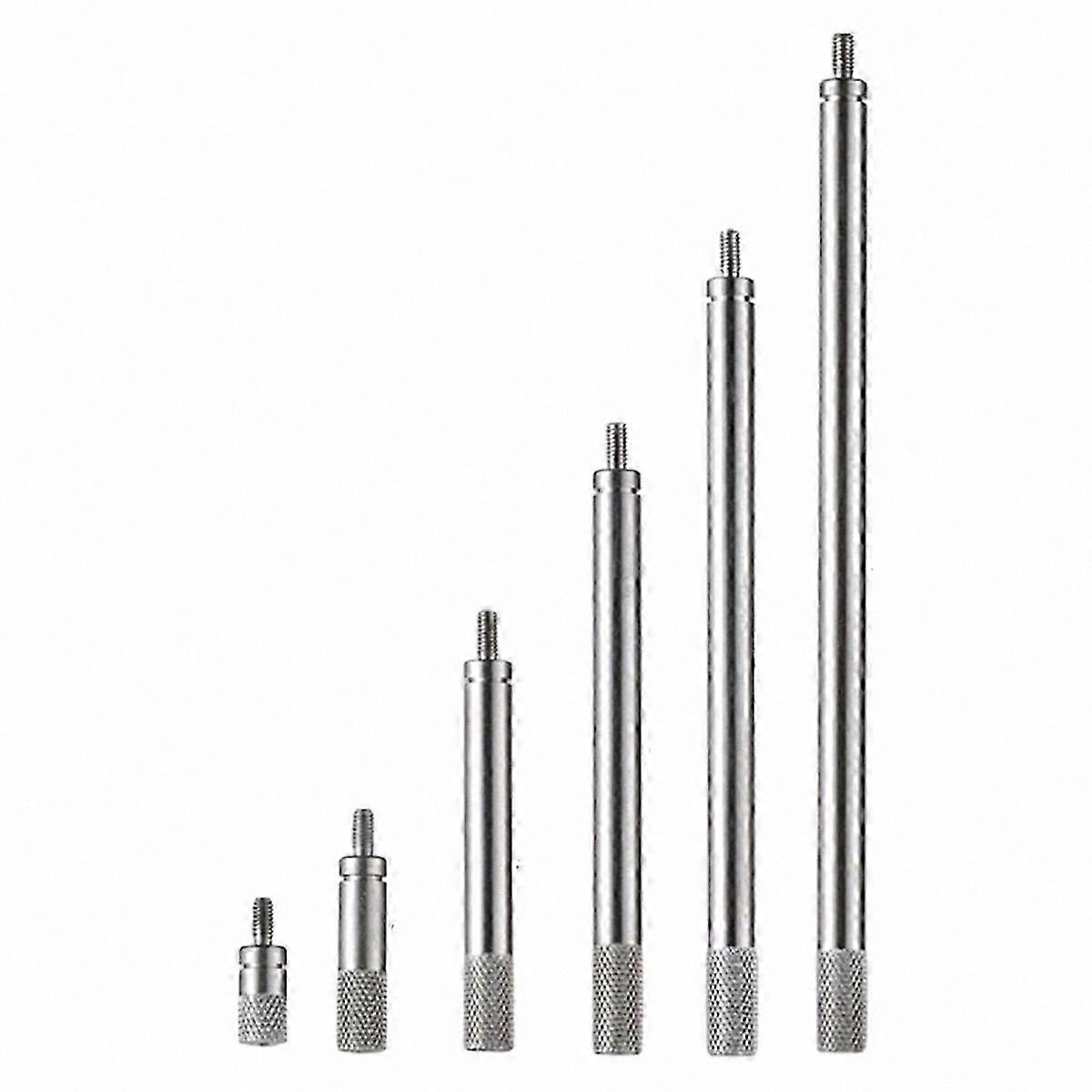 6 Pieces M2.5 Threaded Extension Rod Kit for Dial Indicator Stems