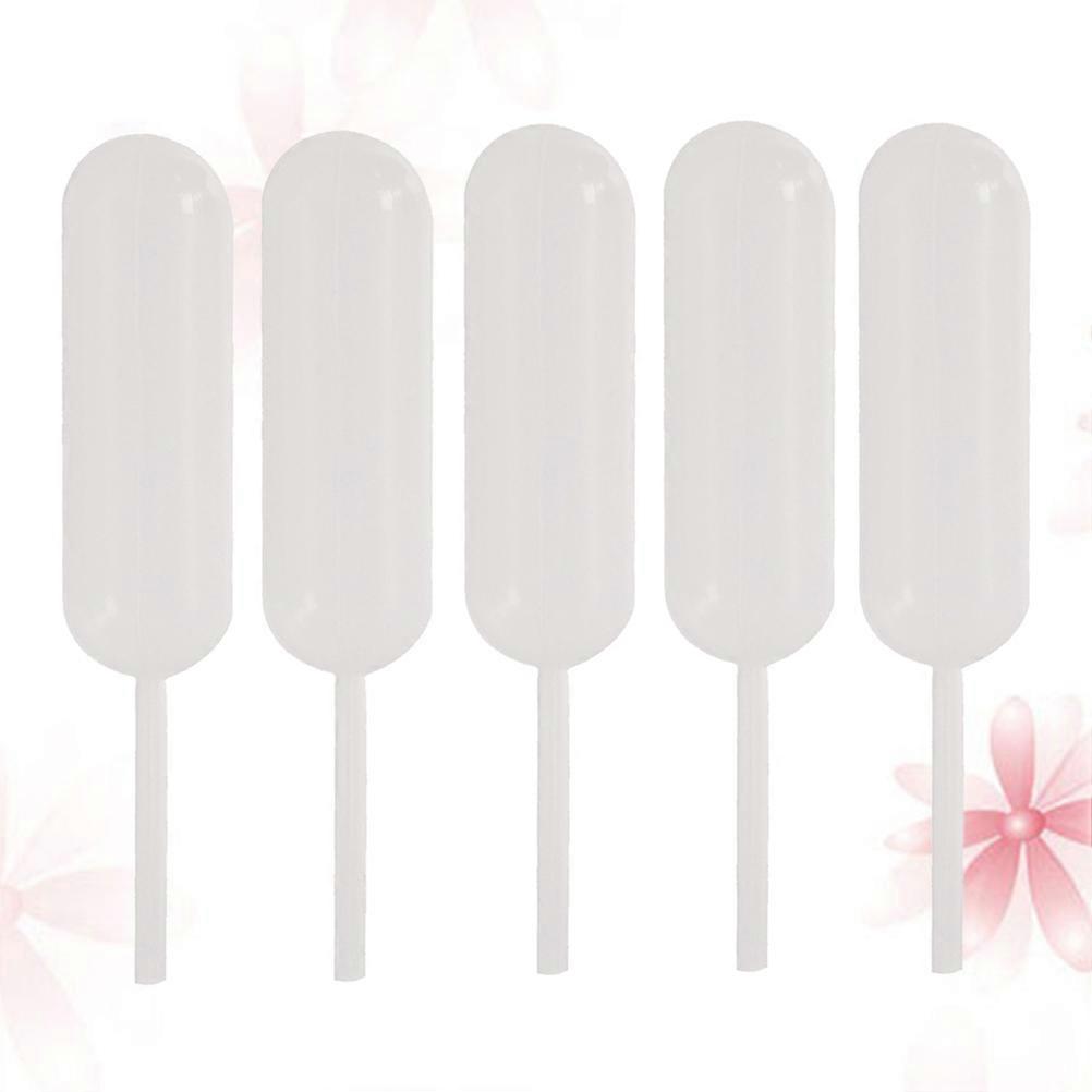 50pcs 4ml klare Marmelade Pipette Strohhalm Saft gepresste Soße Pipette Pipetten