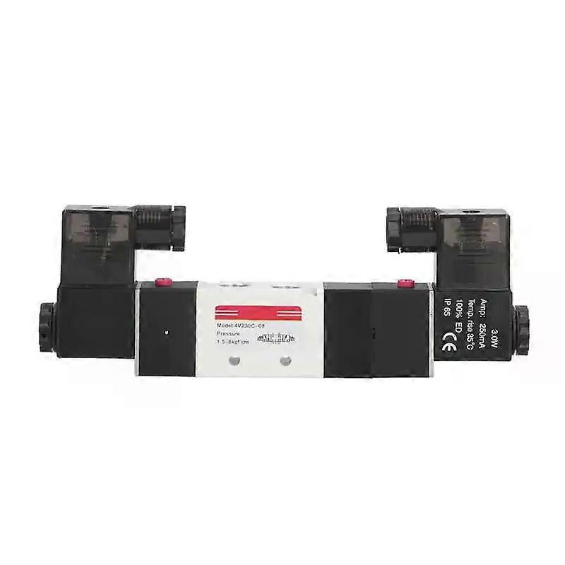 Pneumatic Solenoid Valve Fast Sensitive DC12V Cylindrical Coil Vent Valve For Mechanical Engineering