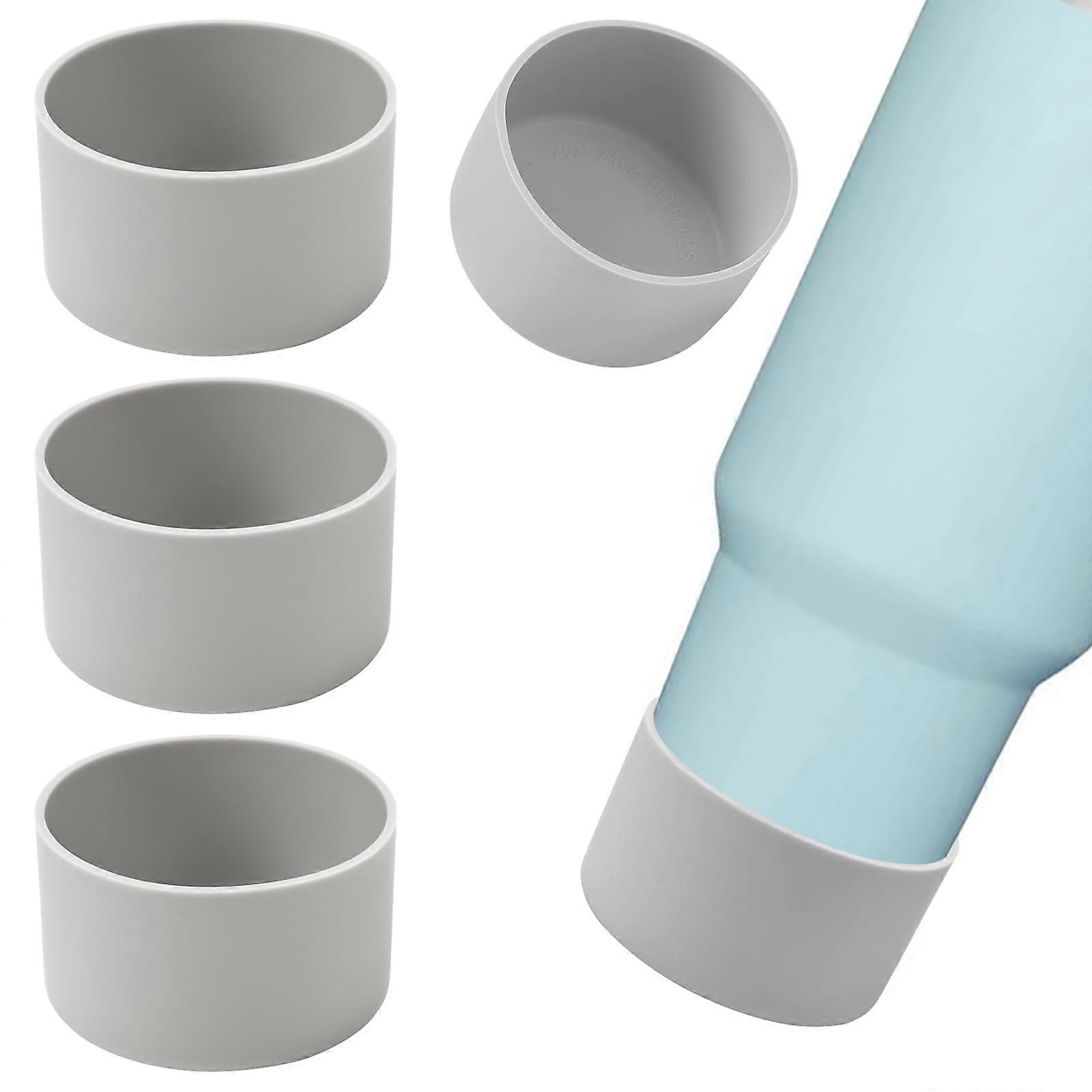 Silicone Sleeves For Stanley Quencher Adventure And IceFlow 20oz 30oz And Hydro Flask 32-40oz Protective Shell Grey